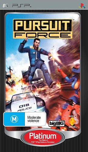 Sony Pursuit Force Extreme Justice Platinum Refurbished PSP Game